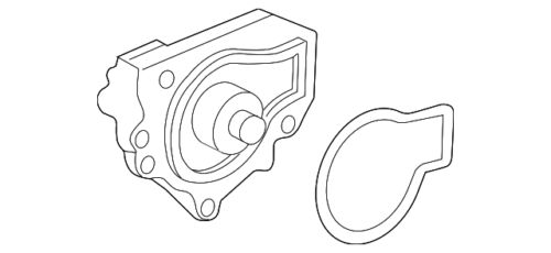 Genuine Honda Water Pump 19200-P75-003